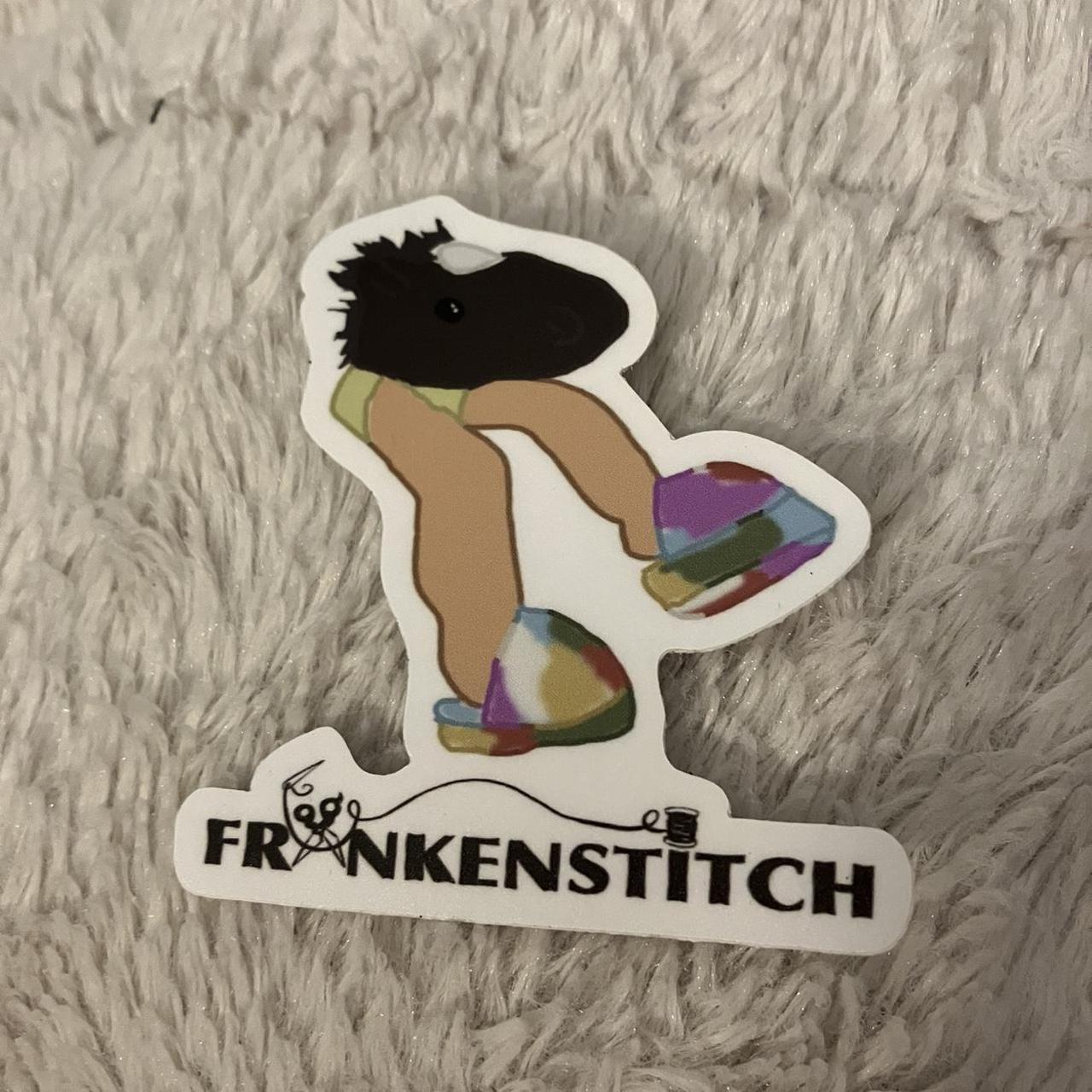 Frankenstitch Hubris + Logo Sticker