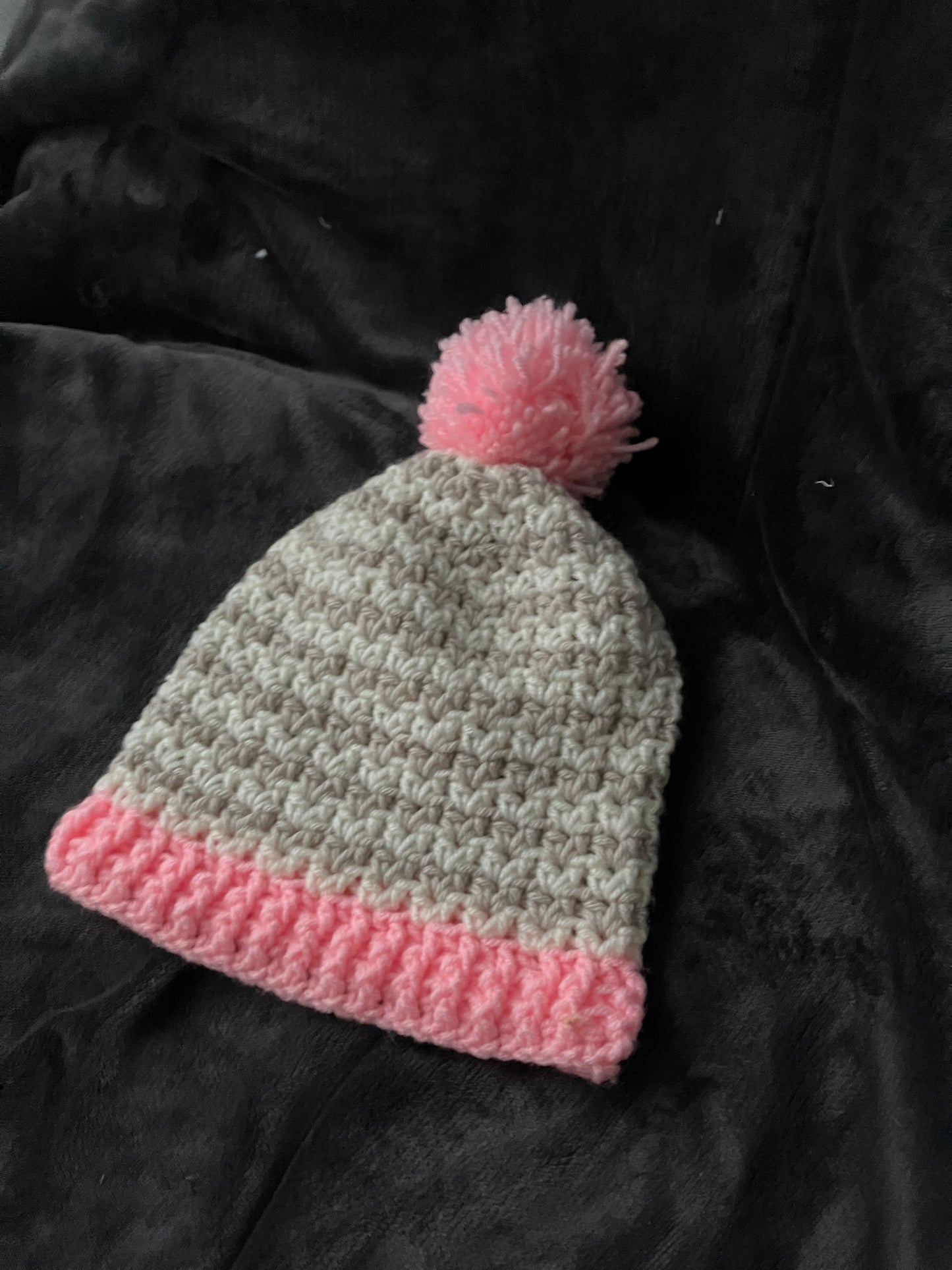 Crochet Stripe Hat