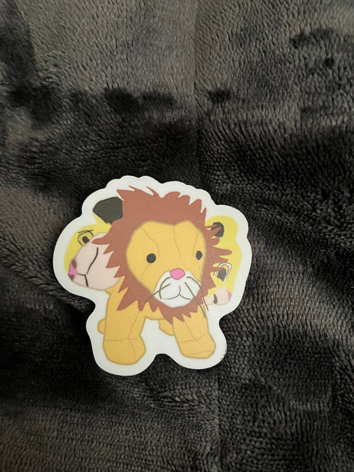 Leon the Three Headed Lion Sticker