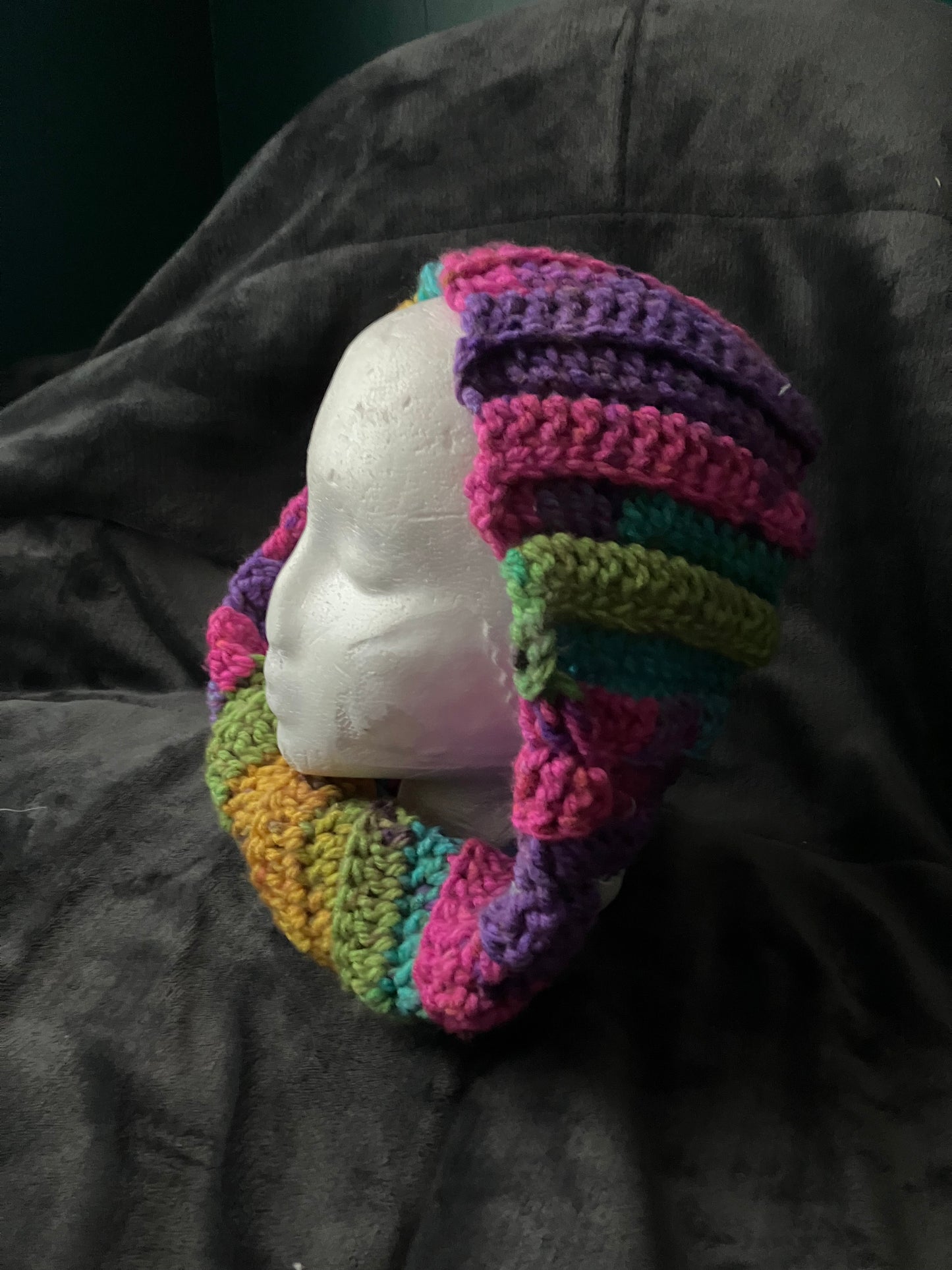 Rainbow Mobius Cowl