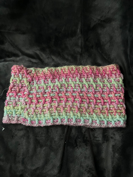 Crochet Woven Cowl