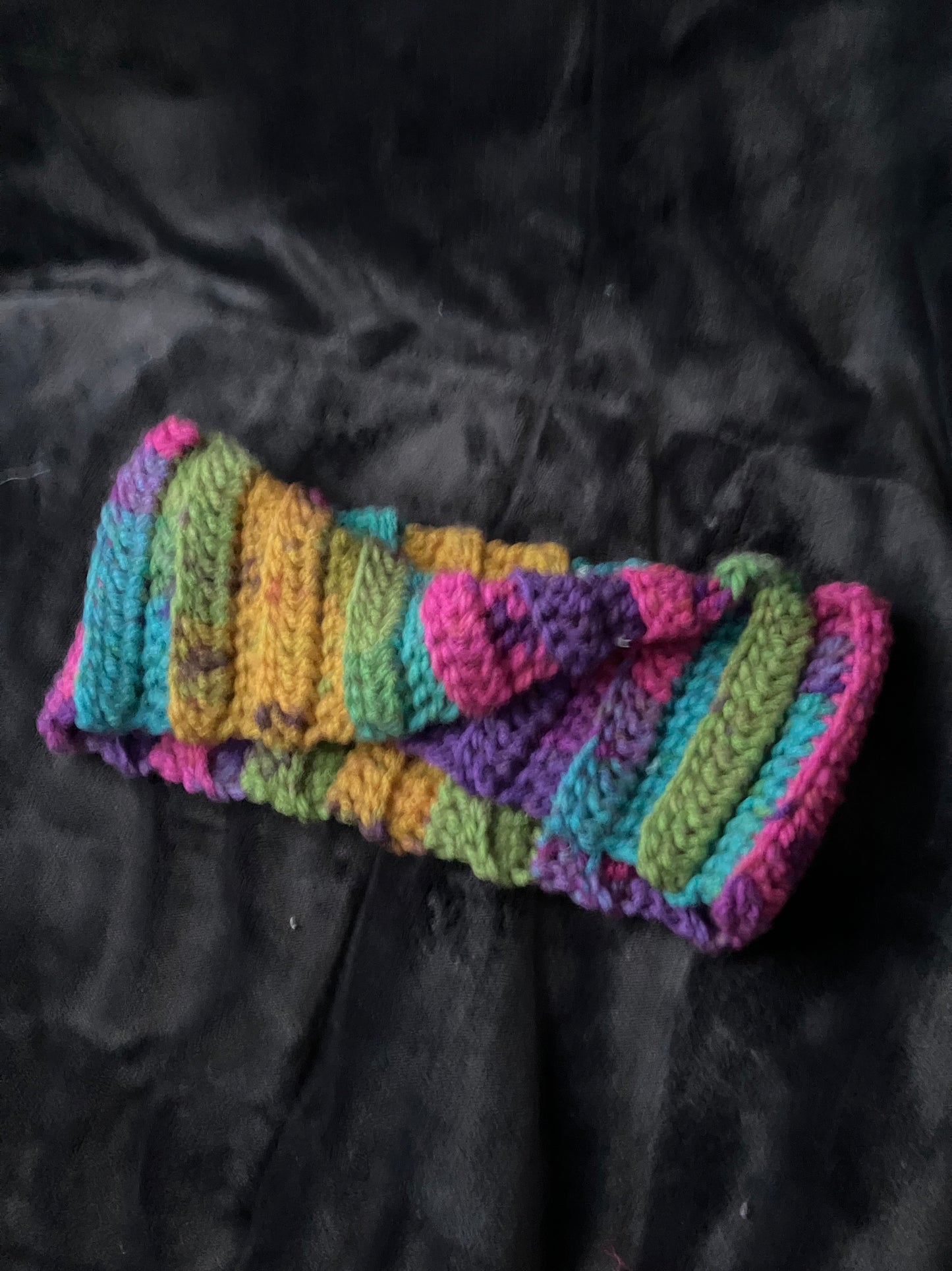 Rainbow Mobius Cowl